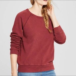 Universal Thread maroon crew